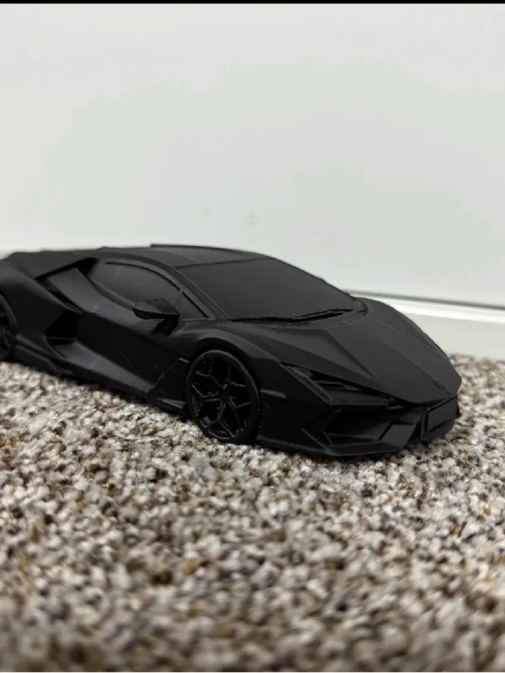 Kids Black Sports Car Toy - Brand Unknown